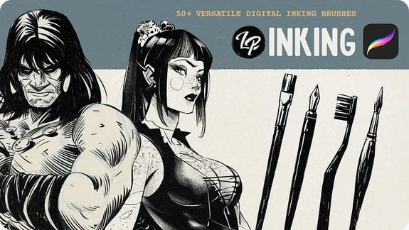 Lp Inking Brushes for Procreate
