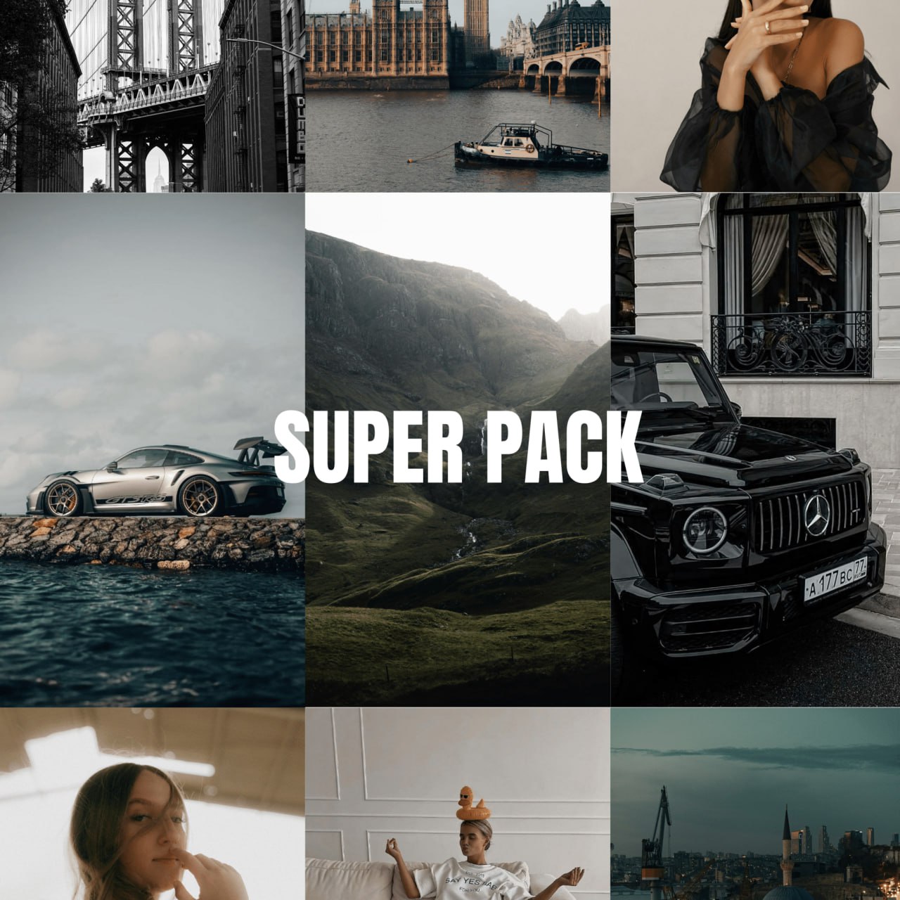 Presetcurator - Super Pack Cinematic LUT Collection
