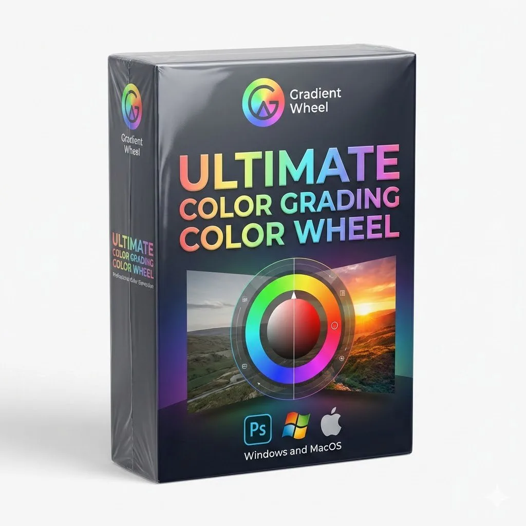 Gradient Wheel - Ultimate Color Grading Color Wheel for Photoshop