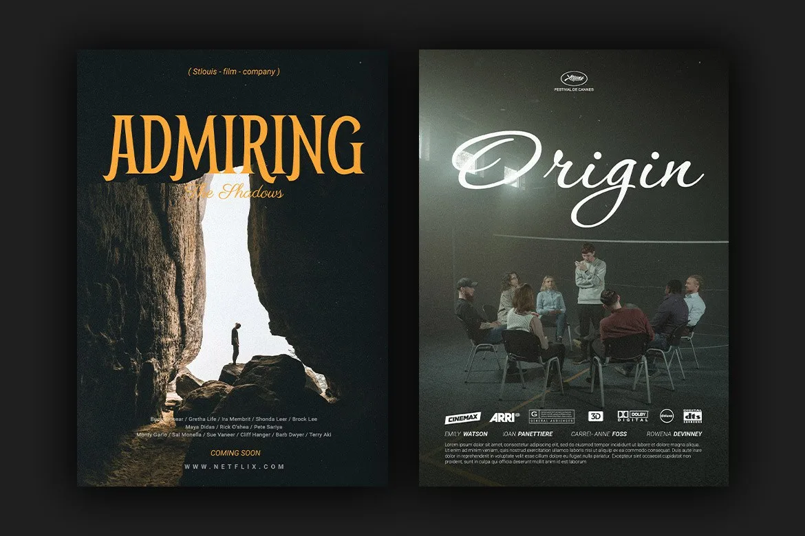 Pixflow - French Movie Posters V.1