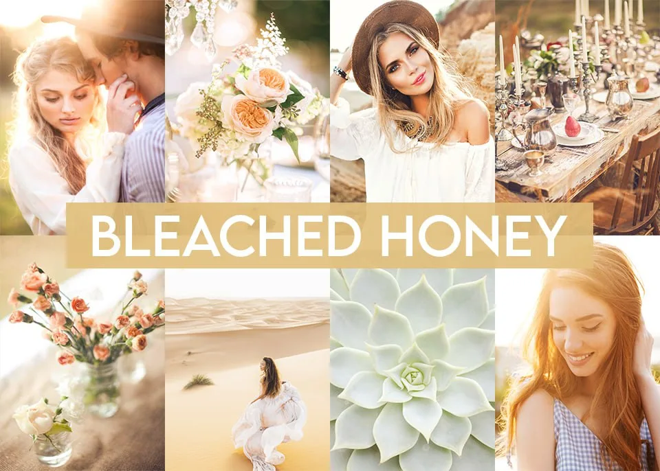 Greater Than Gatsby - Bleached Honey Preset Collection
