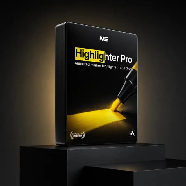 NeoEditFX - Highlighter Pro for DaVinci Resolve